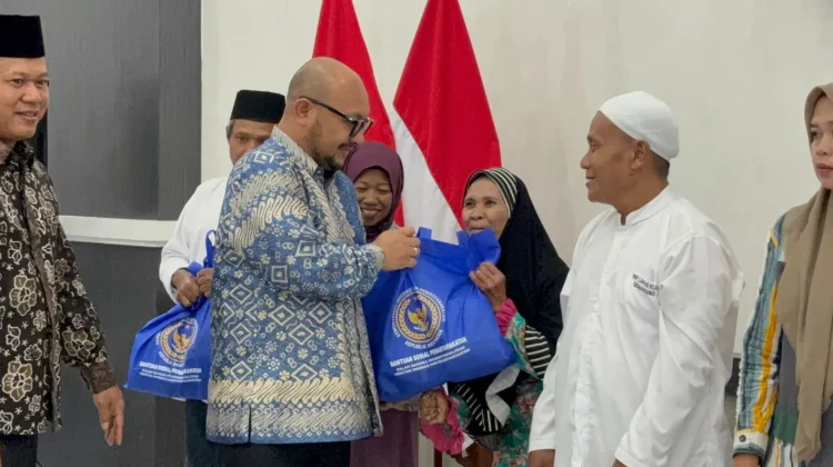 Lapas Semarang Salurkan Bansos ke Keluarga WBP dan Terima 10 ribu Mushaf