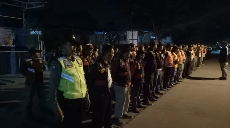 Pokdarkamtibnas Siagakan Posko Keamanan di Semarang Utara selama Ramadan