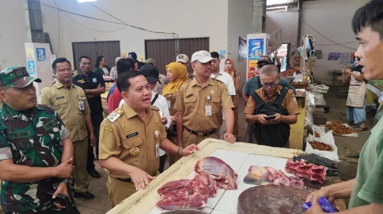 Antisipasi Inflasi Lebaran, Plt Bupati Pekalongan Sisir Harga Pangan