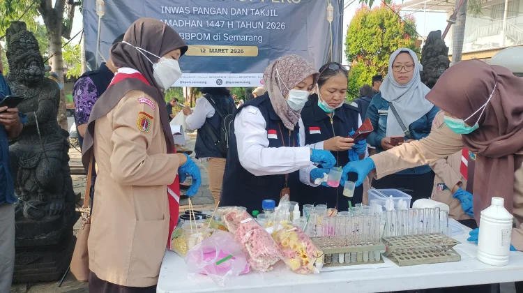 Periksa 136 Takjil, BBPOM Semarang Tidak Temukan Zat Berbahaya