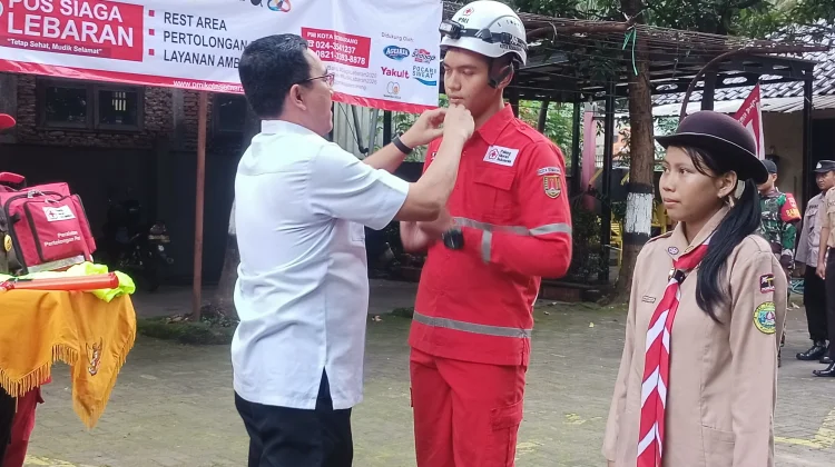Posko Sinergitas PMI Kota Semarang Siap Layani Pemudik