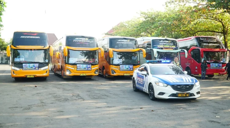 Program Mudik Gratis, Pemkab Pati-Pemprov Jateng Berangkatkan 16 Bus ke Jakarta