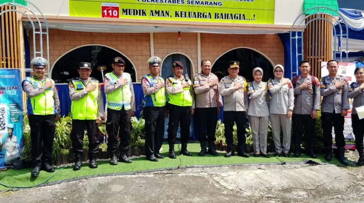 Biddokkes Polda Jateng Cek Kesehatan Personel Pospam