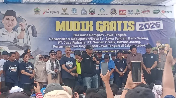 Pemkot Semarang Fasilitasi Mudik Gratis, 350 Pemudik Diberangkatkan dari TMII