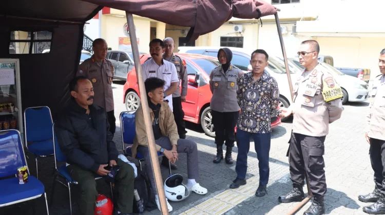 Komisioner Kompolnas Cek Layanan Mudik di Polrestabes Semarang
