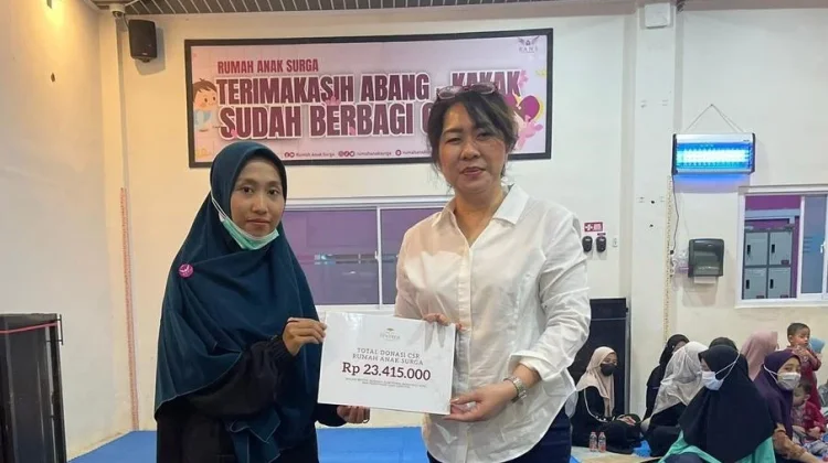 Hotel Tentrem Hadir Berbagi Kasih Bersama Rumah Anak Surga Semarang