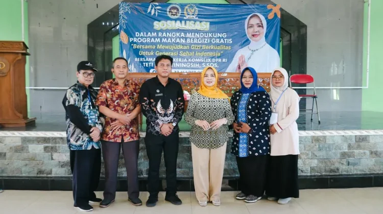 Sosialisasi MBG, Teti Rohatiningsih Soroti Tantangan Kesehatan Generasi Muda