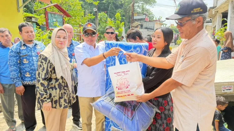 Gerindra Semarang Bantu Warga Terdampak Banjir Bandang Gua Kreo