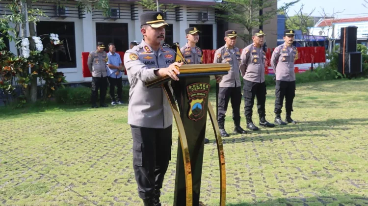 Jelang Takbiran, Kapolres Demak Ajak Warga Jaga Kamtibmas