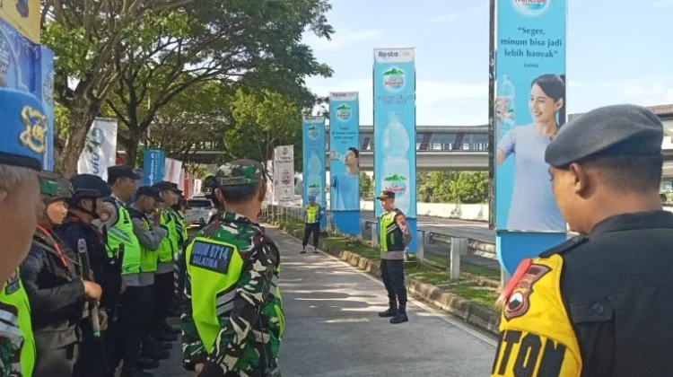 TNI-Polri Siaga di Rest Area KM 456, Antisipasi Lonjakan Pemudik