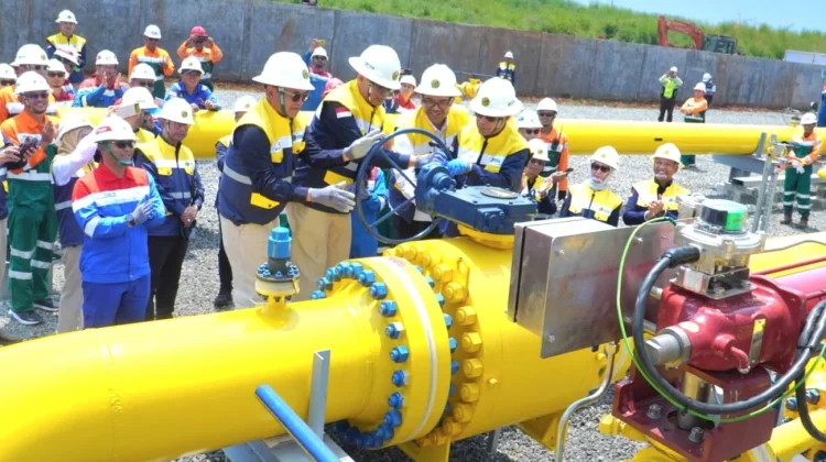 Pipa Transmisi Cisem 2 Mulai Dialiri Gas, Dukung Industri dan Investasi