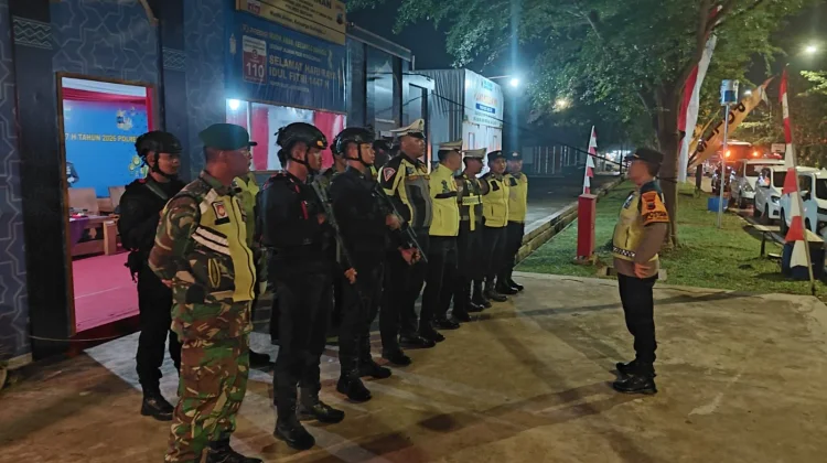 Apel Gabungan di Rest Area 360 Batang, Pengamanan Mudik Diperketat