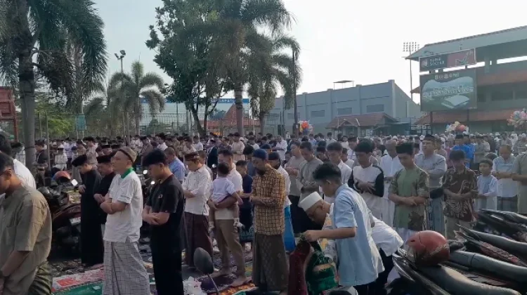 Ribuan Warga Muhammadiyah Pati Salat Id Lebih Awal, Harmoni Perbedaan Terjaga