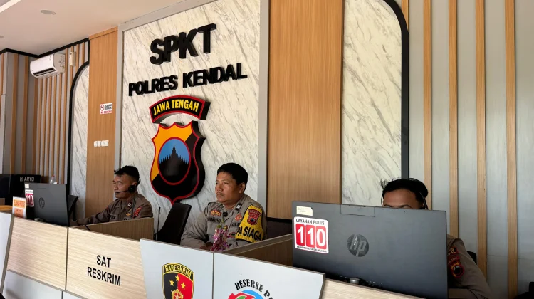 Layanan Call Center 110 Polres Kendal Terima 83 Laporan masa Operasi Ketupat Candi