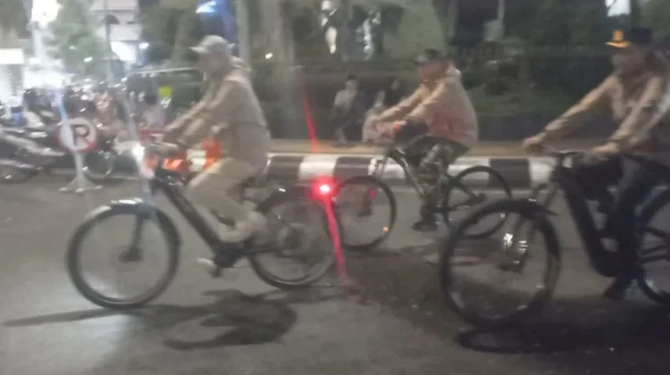 Bupati dan Forkopimda Patroli Bersepeda Pastikan Kudus Aman dan Kondusif