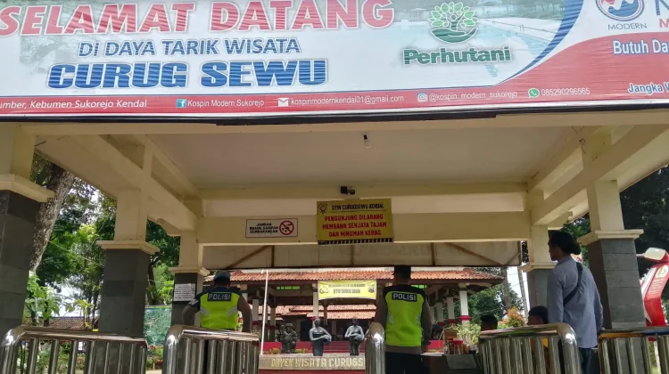 Polsek Patean Pantau Keamanan Objek Wisata Selama Libur Lebaran