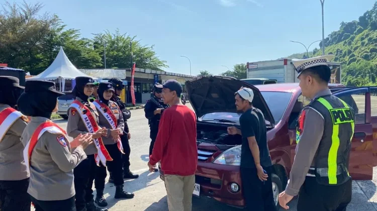 Polres Batang Intens Edukasi Pemudik, Tertib Lalin