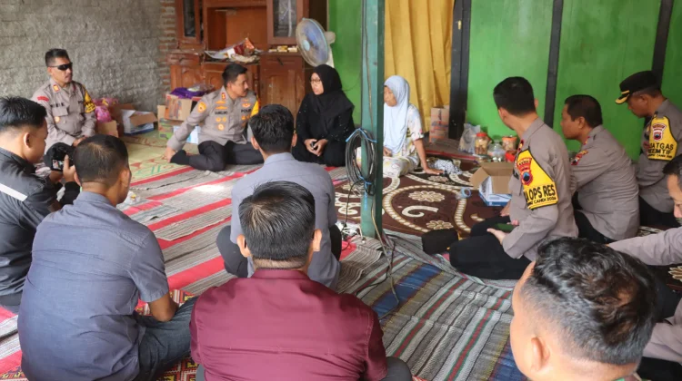 Kapolres Demak Sampaikan Bela Sungkawa Terhadap Keluarga Korban Petasan