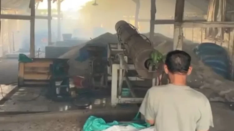Gudang Garam di Lasem Terbakar, Api Diduga dari Oven Kopi