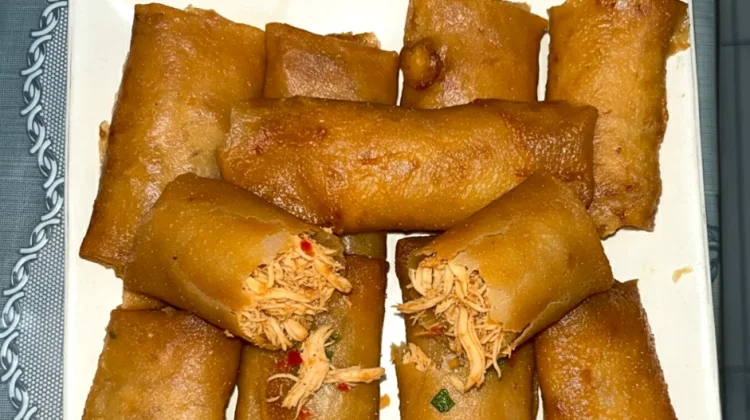 Resep Lumpia Isi Ayam Suwir Pedas