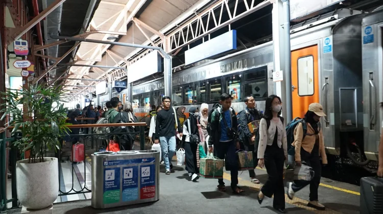 Layanan Prima saat Lebaran, Ketepatan Waktu KA Daop 4 Semarang Hampir 100 Persen