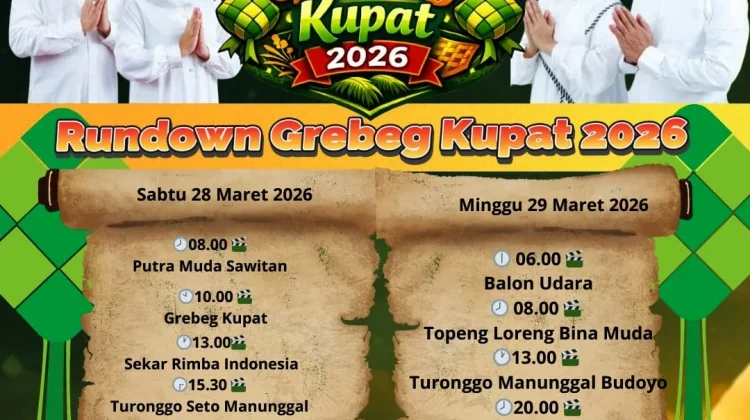 Gerebeg Kupat hingga Balon Udara Warnai Peringatan Perpindahan Ibu Kota Magelang
