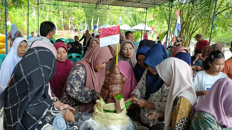Tradisi Syawalan Getuk, Dongkrak Potensi Wisata Kali Lojahan Cepokokuning