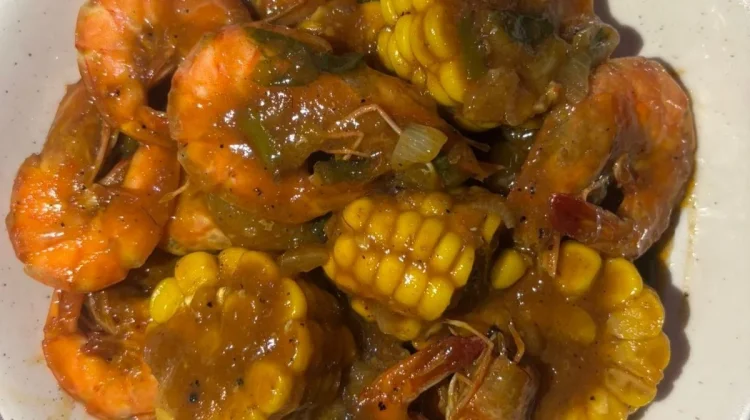 Resep Udang Asam Manis dengan Potongan Jagung