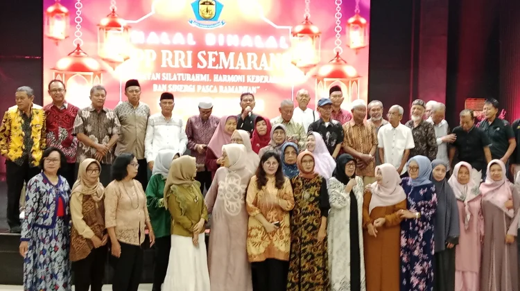 Halal Bihalal Pensiunan RRI Semarang Perkuat Silaturahmi dan Sinergi