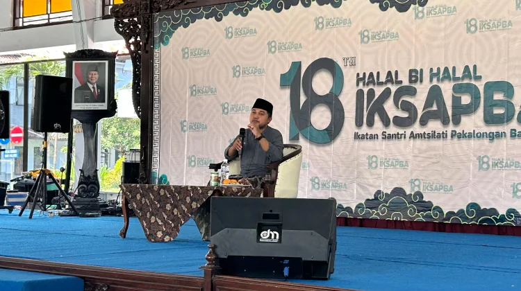 Halalbihalal Santri Amtsilati di Batang, Jaga Kebersamaan dan Nilai Keilmuan