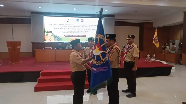 Universitas PGRI Semarang Bentuk Kader Pramuka Tangguh