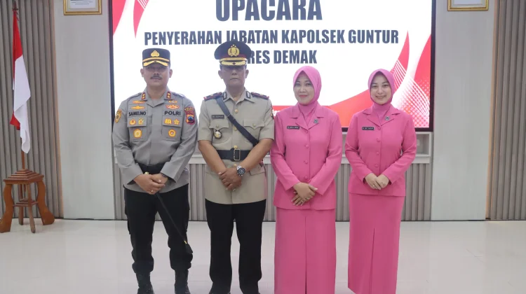 Kapolsek Guntur Purna Tugas, Polres Demak Pastikan Pelayanan Tetap Optimal