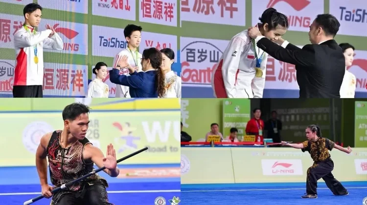 Borong 27 Medali, Wushu Junior Indonesia Duduki Peringkat Tiga Dunia