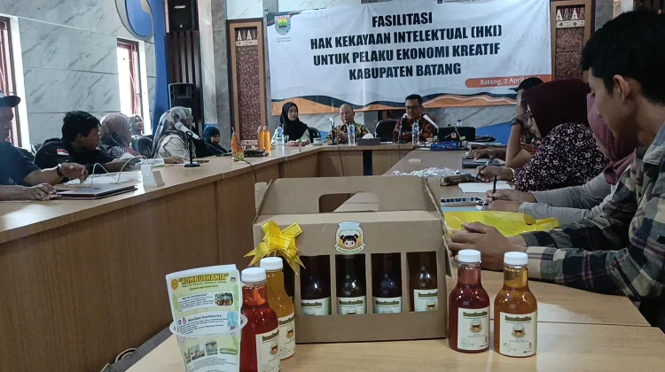 Fasilitasi Pelaku Ekraf, Pemkab Batang Lindungi Kekayaan Intelektual