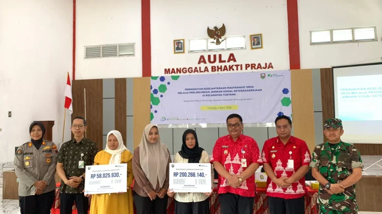 BPJS Ketenagakerjaan Beri Santunan Kematian Kepada Dua Ahli Waris