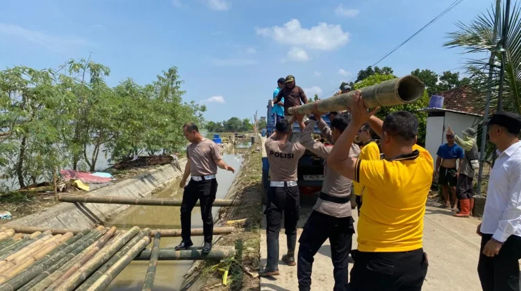 Banjir Rendam 9 Desa, Polres Demak Genjot Penanganan Pascabencana