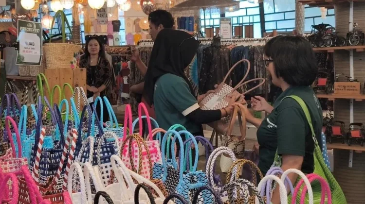 Cara Membuat Kerajinan dari Eceng Gondok