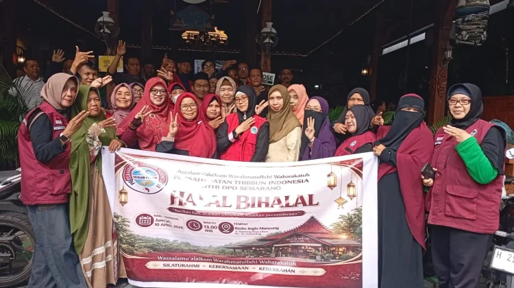 Halal Bihalal Perthi Kota Semarang Jadi Ajang Penguatan Komunitas Terapis