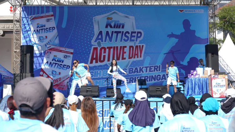 Dorong Gaya Hidup Sehat, SoKlin Antisep Active Day Gerakkan Ribuan Warga Semarang