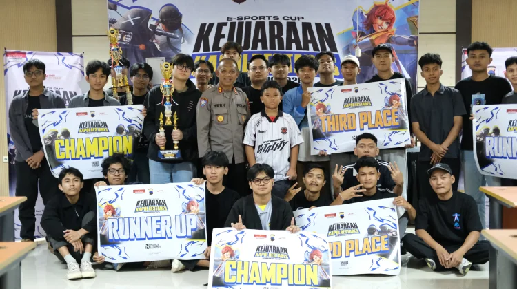 Polrestabes Semarang Gandeng Komunitas E-Sport Gelar Turnament Game Online