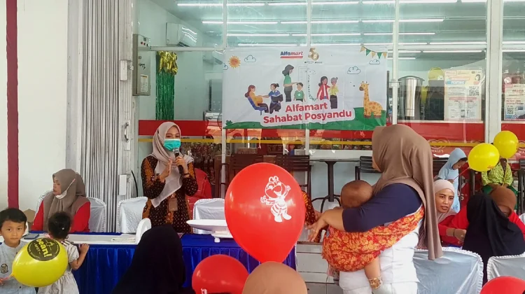 Program Sahabat Posyandu, Alfamart dan Darya-Varia Perkuat Pencegahan Stunting
