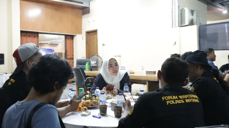 Halalbihalal, Kapolres Batang Akui Kinerja Maksimal Berkat Media