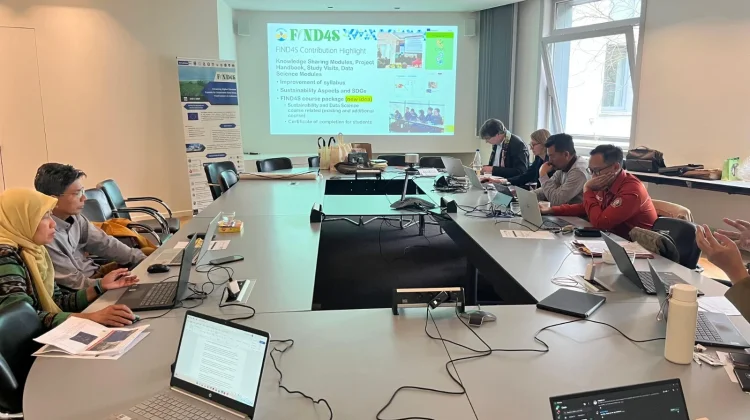 Delegasi Kampus Indonesia Tunjukkan Capaian Program Inovasi Pangan di Belgia