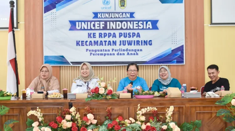 Perlindungan Perempuan-Anak di Juwiring Menguat, UNICEF Berikan Apresiasi