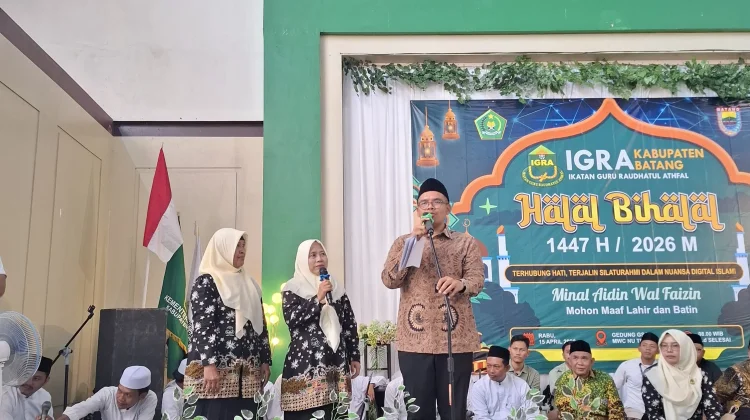 Halalbihalal, Ikatan Guru RA di Batang Dorong Penguatan Pendidikan Anak Usia Dini