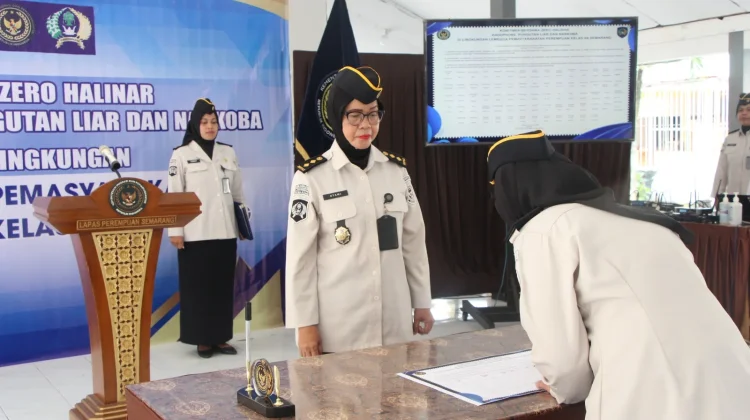 Tolak Narkoba Hingga Pungli, Lapas Perempuan Semarang Ikrar Zero Halinar