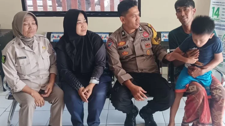 Terpisah dari Orang Tua, Bocah 7 Tahun di Kudus Berhasil Ditemukan Polisi