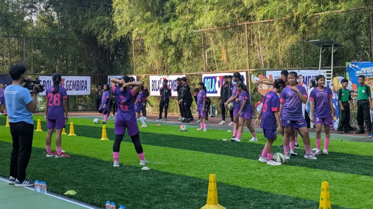 Coaching Clinic Sepak Bola TVRI Jawa Tengah