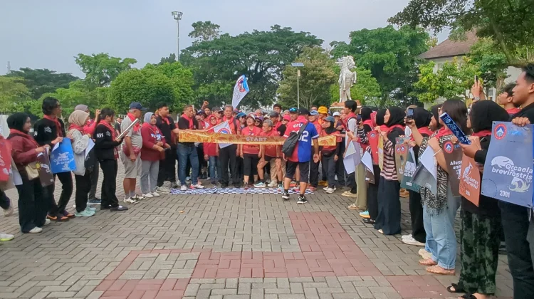 HUT ke-50 Wapeala Undip, Estafet 50 Km Gaungkan Semangat Lestari