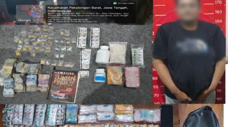 Polisi Bongkar Peredaran Jaringan Obat Terlarang, Terungkap di Pekalongan